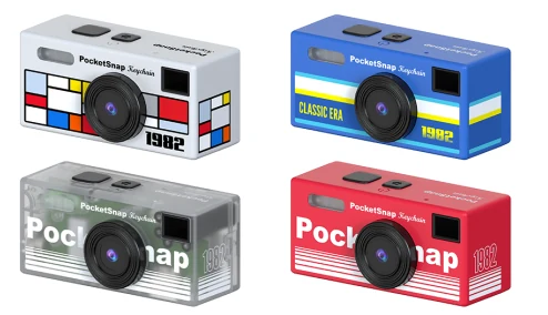Kids camera retail packaging